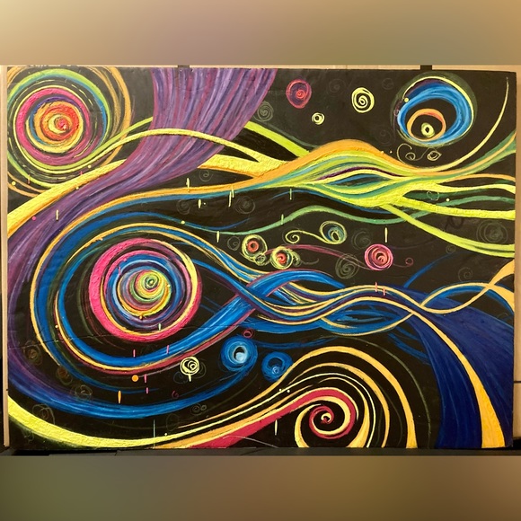 “Cosmic Connection” LED Shadowbox - Picture 3 of 9